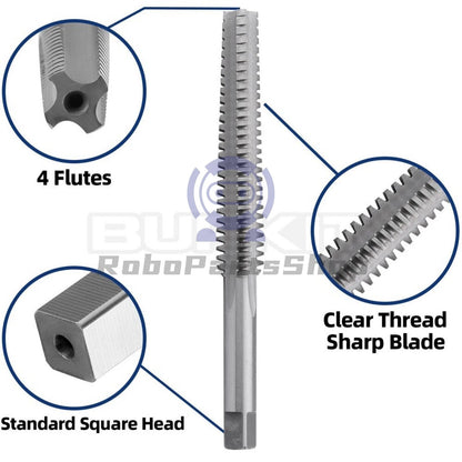 ACME 1"-6 Trapezoidal Tap Right Hand, HSS 1" x 6 Trapezoidal Thread Tap