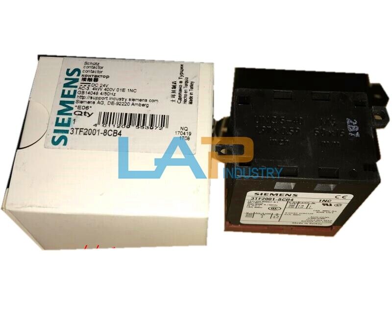 new 1PC  FOR SIEMENS 3TF2001-8CB4 DC24V Contactor