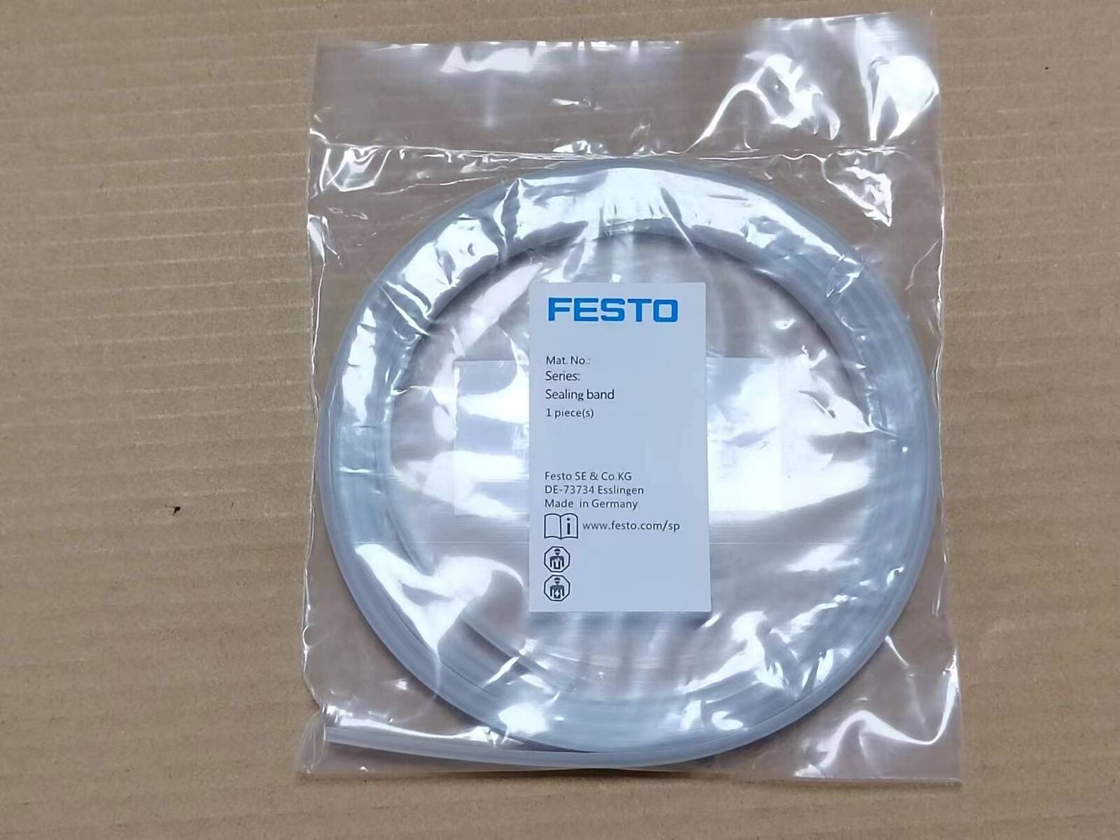 new 1PCS FOR FESTO rodless cylinder DGP-25-PPV-A-B sealing strip 2 meters - FESTO