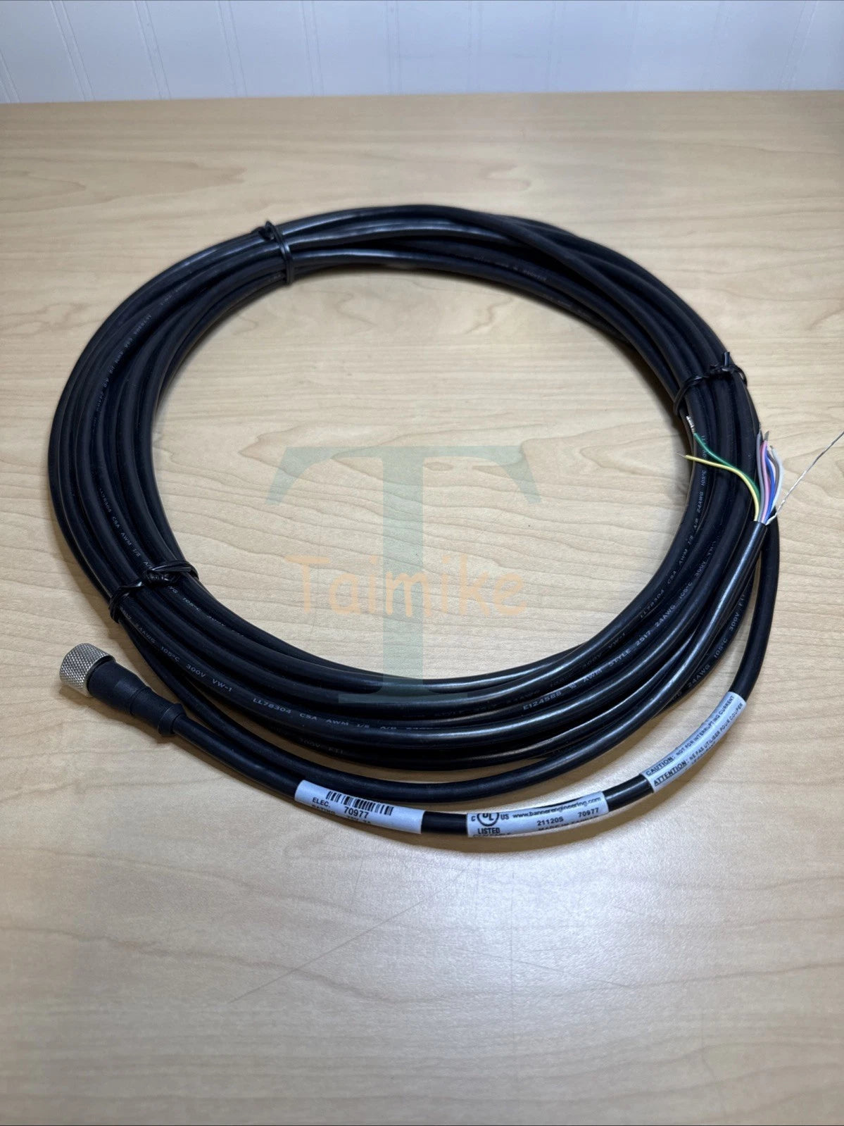 ! Banner MQDC2S-830 Cordset Cable M12 Euro Female Straight 8 Pin 70977
