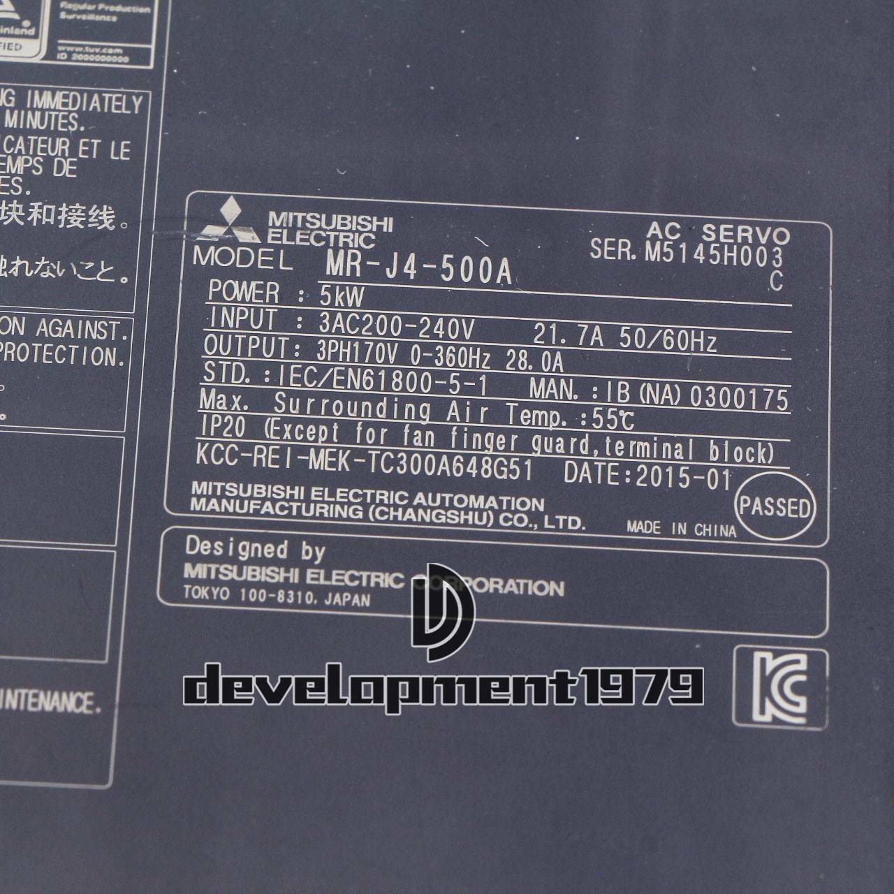 new 1PCS Mitsubishi Servo Drive MR-J4-500A - KOEED