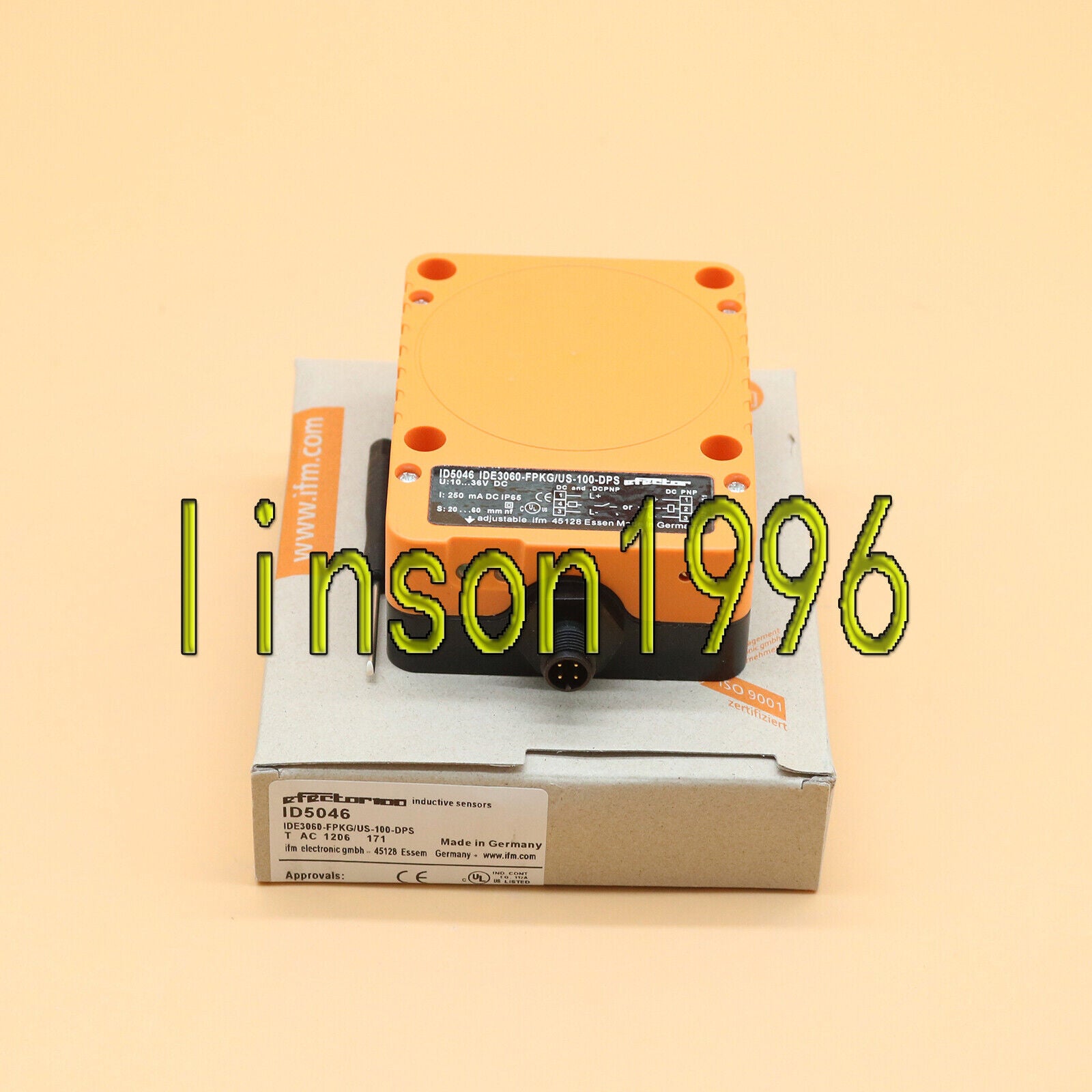 New One For IFM ID5046 Proximity Switch Sensor in Box Spot Stocks - ONE