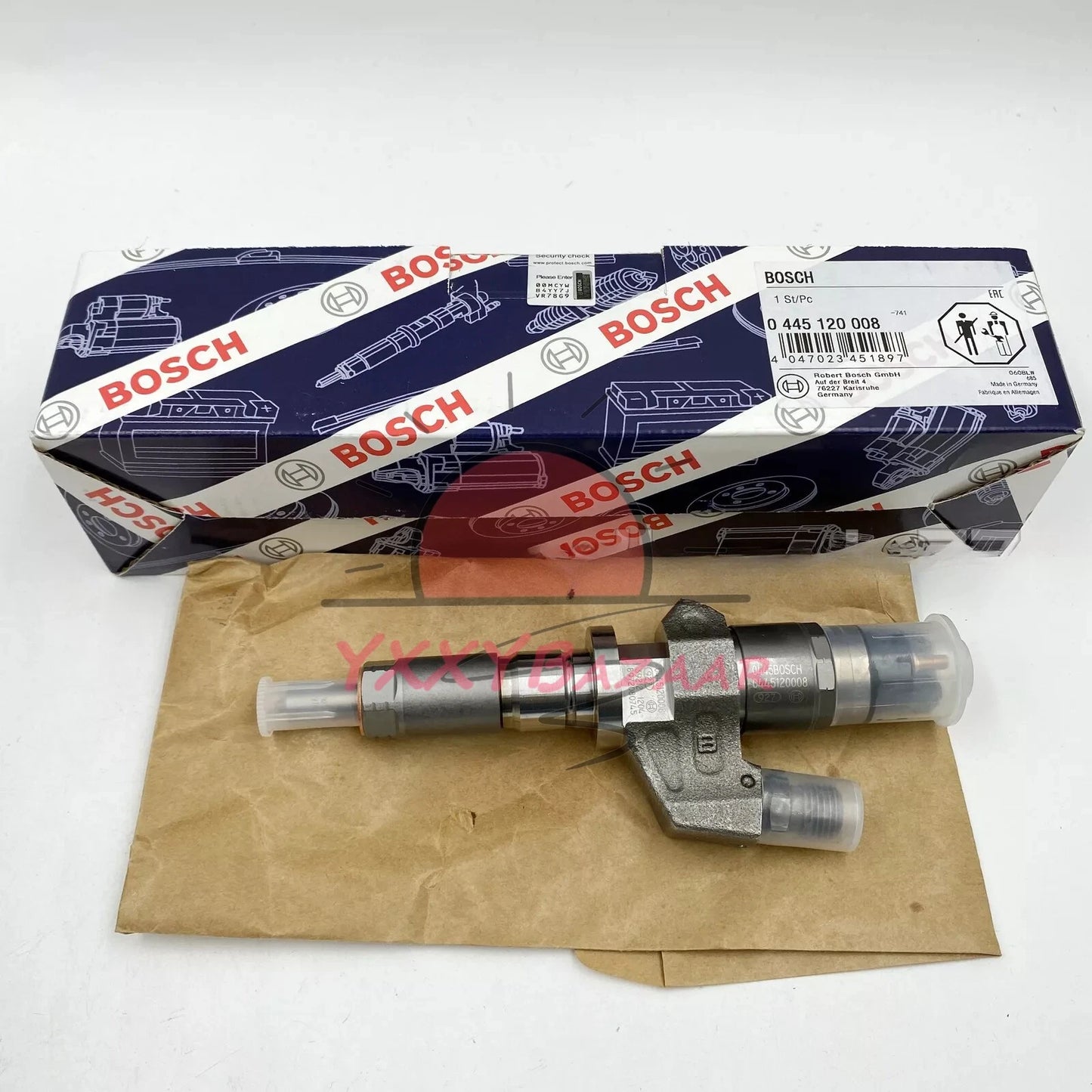 Fuel Injector 0445120008 Fits For 2001-2004.5 DURAMAX Chevy LB7 GMC 6.6L