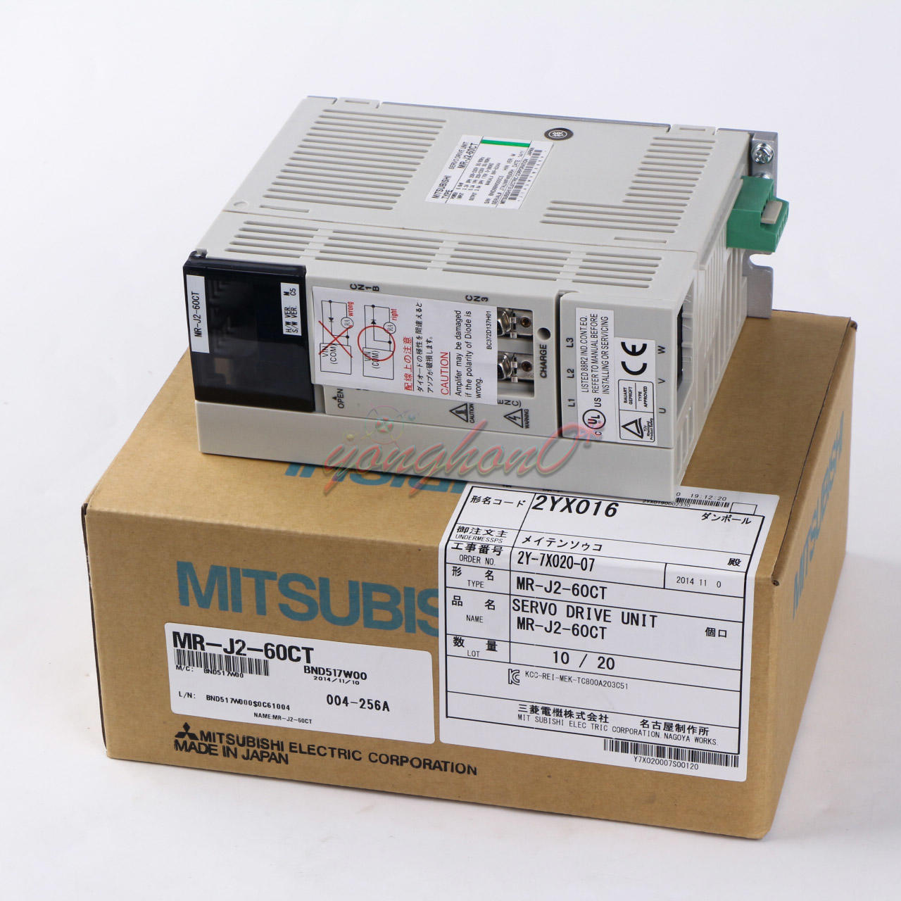 1PC Mitsubishi MR-J2-60CT Servo Drive - MITSUBISHI