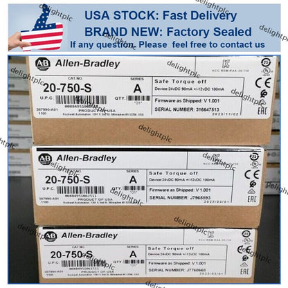 Allen Bradley 20-750-S Series A 750 Safe Torque Off Option Module SHIP NEW - ALLEN BRADLEY