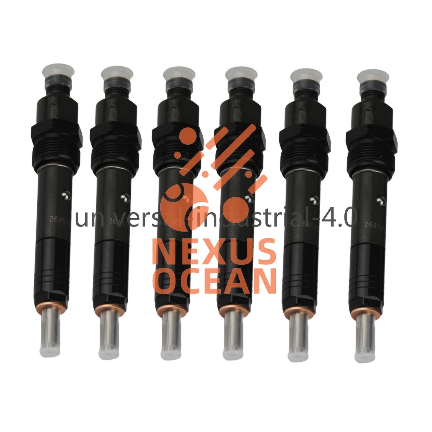 6PCS Fuel Injector 2645A044 LJCB009 for Perkins Engine 1006-60T 1004-40T
