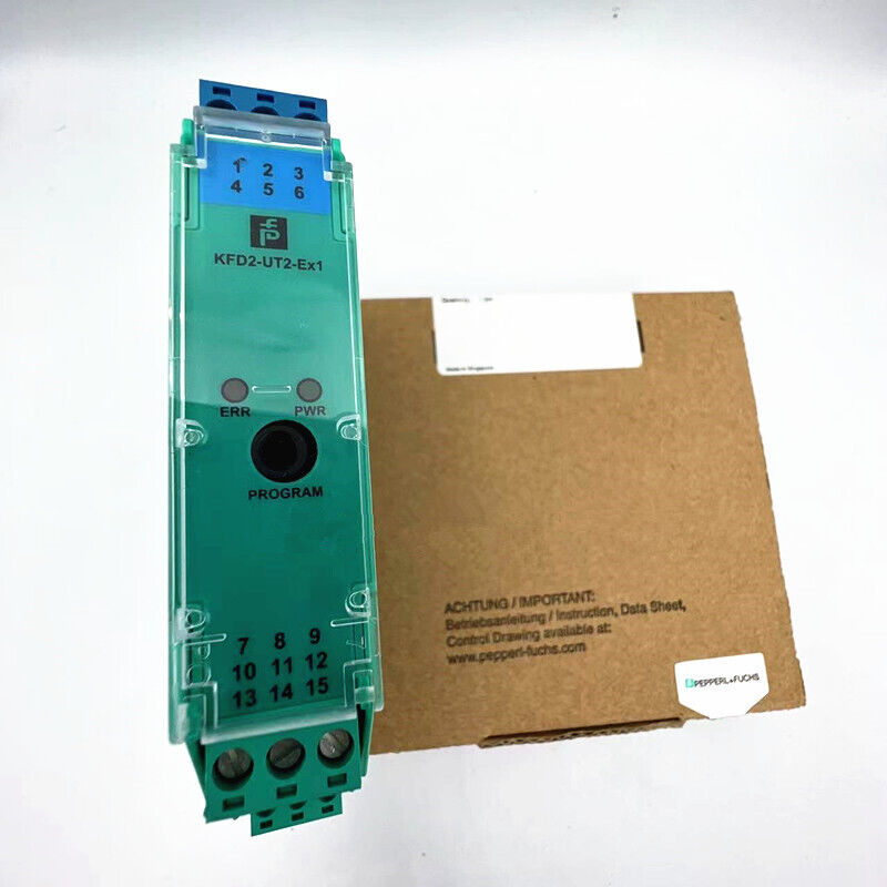 new 1pcs PEPPERL+FUCHS Safety Barrier KCD2-STC-EX1 KFD2-UT2-EX1 SR2-EX1.W STC4-EX2 - PEPPERL+FUCHS