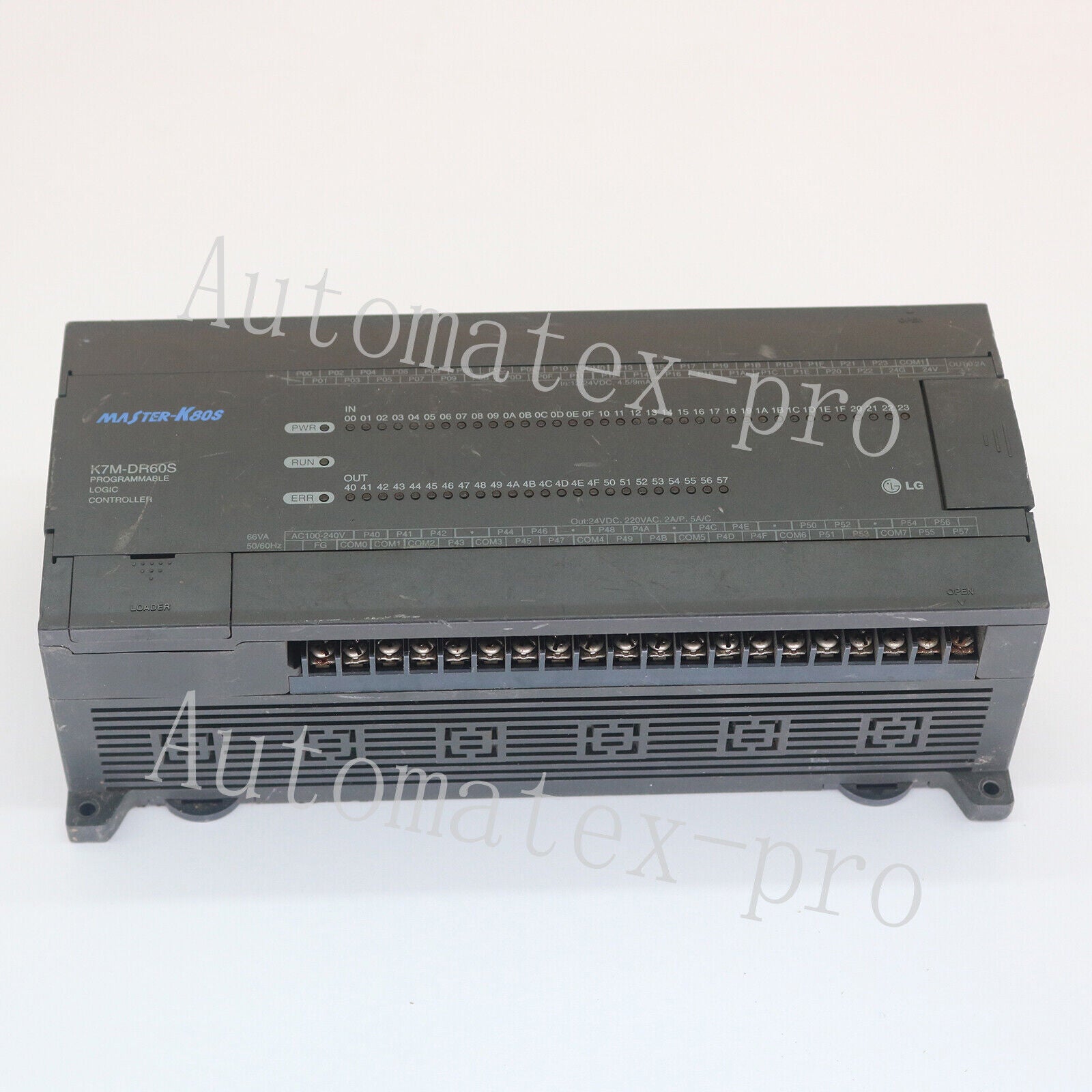 used 1PC LG/LS K80S K7M-DR60S K7MDR60S PLC AC100-240V 66VA 50/60Hz Fully Tested - LG