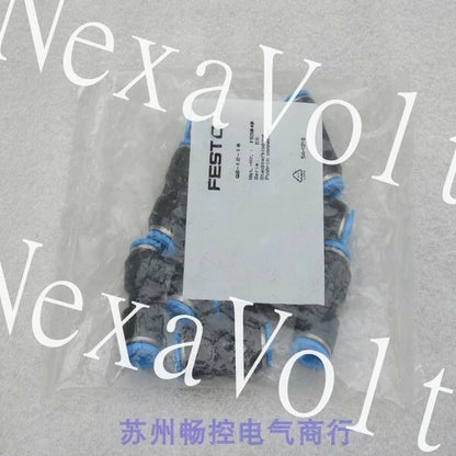 10PC FESTO QS-12-10 153040 free shipping ~