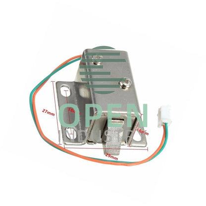 DC 12V Electric Solenoid Lock Tongue Upward Assembly for Door Cabinet Drawer M