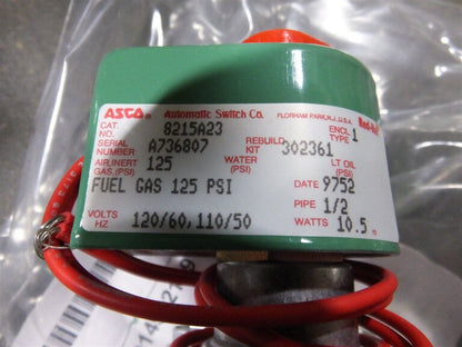 ASCO 8215A23-120/60,110/50 VALVE - ASCO