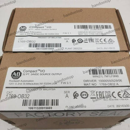 CompactLogix 32 Pt 24VDC Module 1769-OB32 New Factory Sealed - NEW FACTORY SEALED