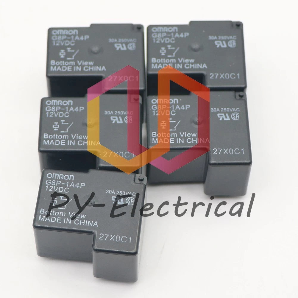 1PCS G8P-1A4P 12VDC For Omron Power Relay 30A 250VAC 4 Pins #US