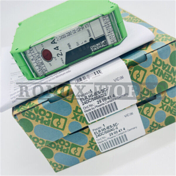 new ONE Phoenix Contact Motor Starter ELR H5-IES-SC-24DC/500AC-2 2900414 - PHOENIX CONTACT