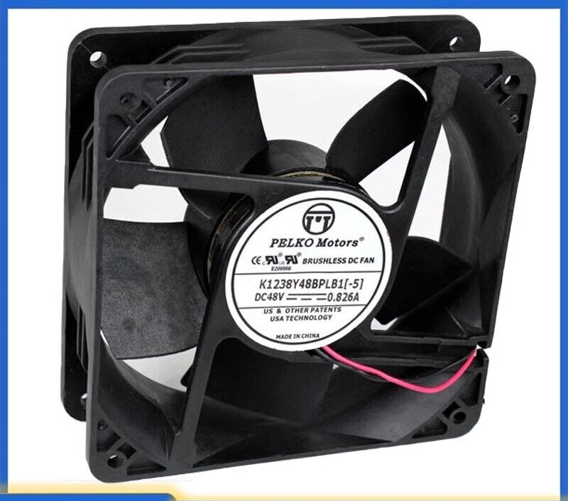 PELKOMOTORS K1238Y48BPLB1 [-5] 12038 DC48V 0.826A Inverter Cooling Fan