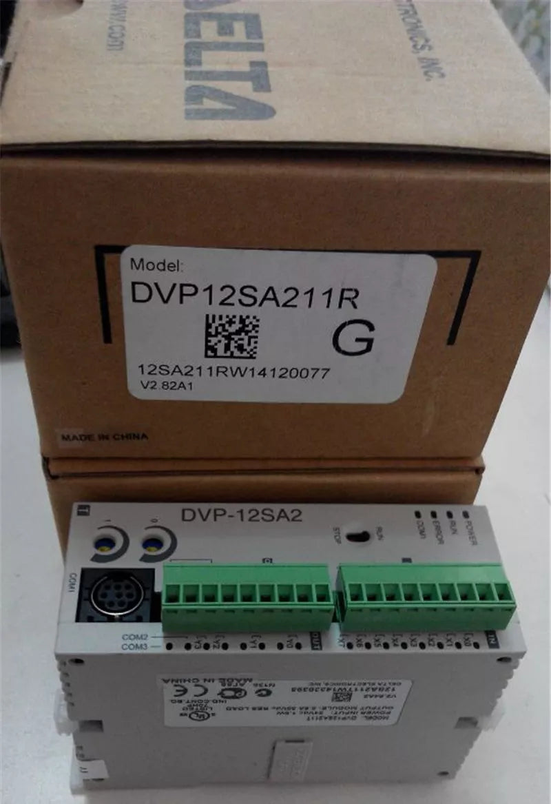 Delta DVP12SA211R PLC Module - 1 Piece, New in Box - DELTA