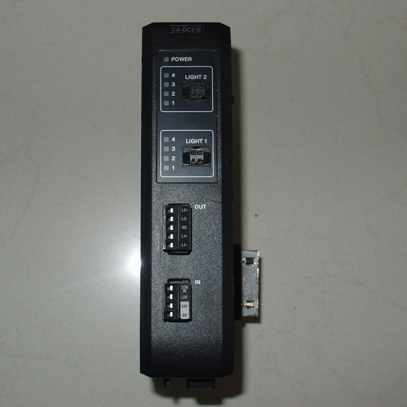 Used KEYENCE CA-DC21E Light Source Controller Module - KEYENCE