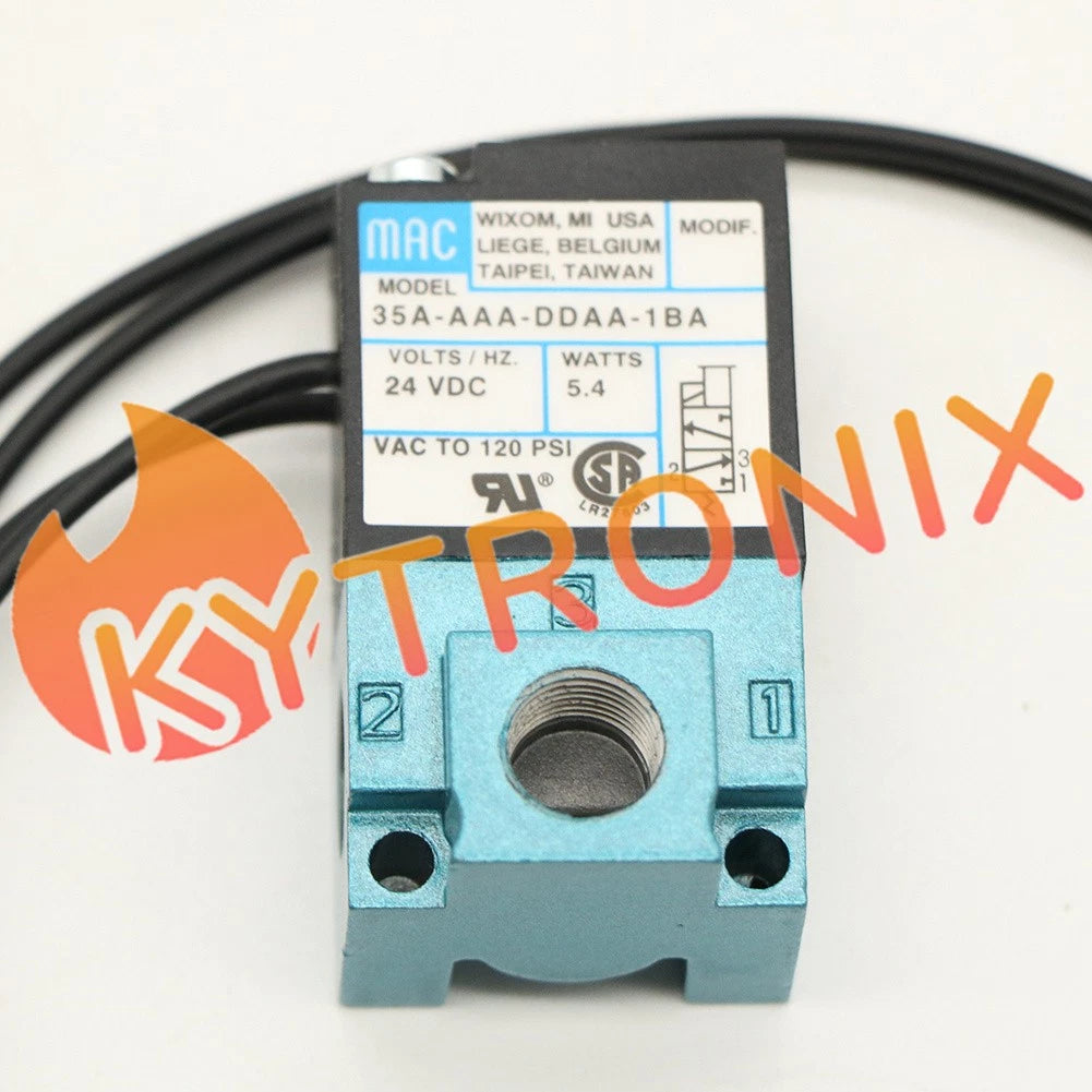 For Marking Machine 1PCS MAC Single Solenoid Valve 35A-AAA-DDAA-1BA 24V 5.4W