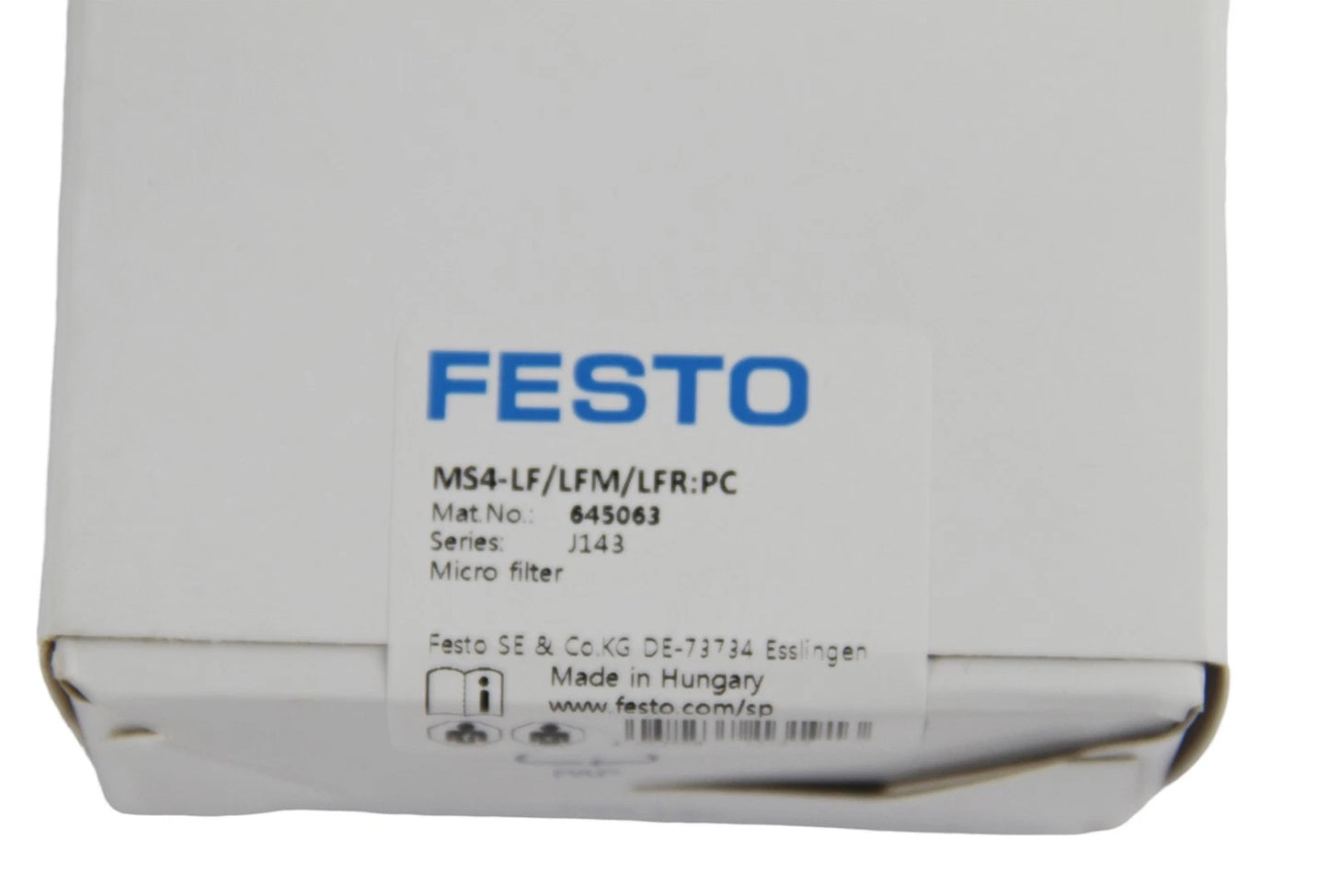 1PCS FESTO MS4-LF/LFM/LFR:PC 645063 Compressed air filter - US Stock#I