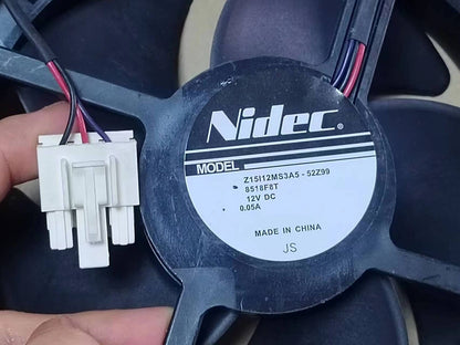new 1PC Nidec Z15I12MS3A5-52Z99 15CM DC12V 0.05A refrigerator built-in cooling fan