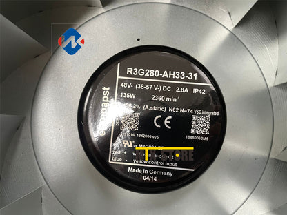 new 1PCS Frequency Converter Fan R3G280-AH33-31 48V (36-57V) 135W - KOEED