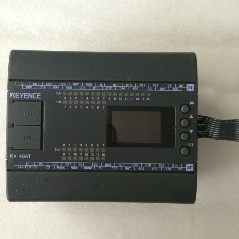 used ONE KEYENCE PLC programmable controller kv-40at | industrial automation | high precision control | kv-40at programmable controller - ONE KEYENCE PLC