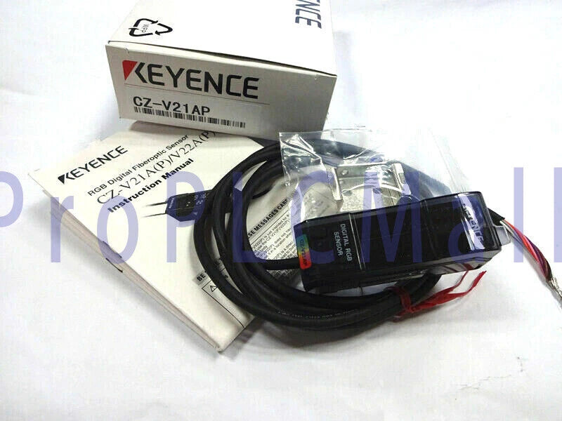 KEYENCE CZ-V21AP Fiber Optic Color Mark Sensor PNP Output ~1PCS