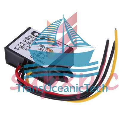 DC 24V to 12V 5A 60W Buck Converter Step-Down Car Power Supply Voltage Regulator