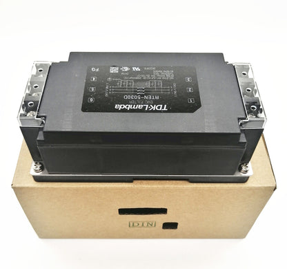 new 1pcs RTEN-5030D 30A TDK-Lambda Ultra-thin Three-phase Power Filter DIN RAIL - TDK-LAMBDA