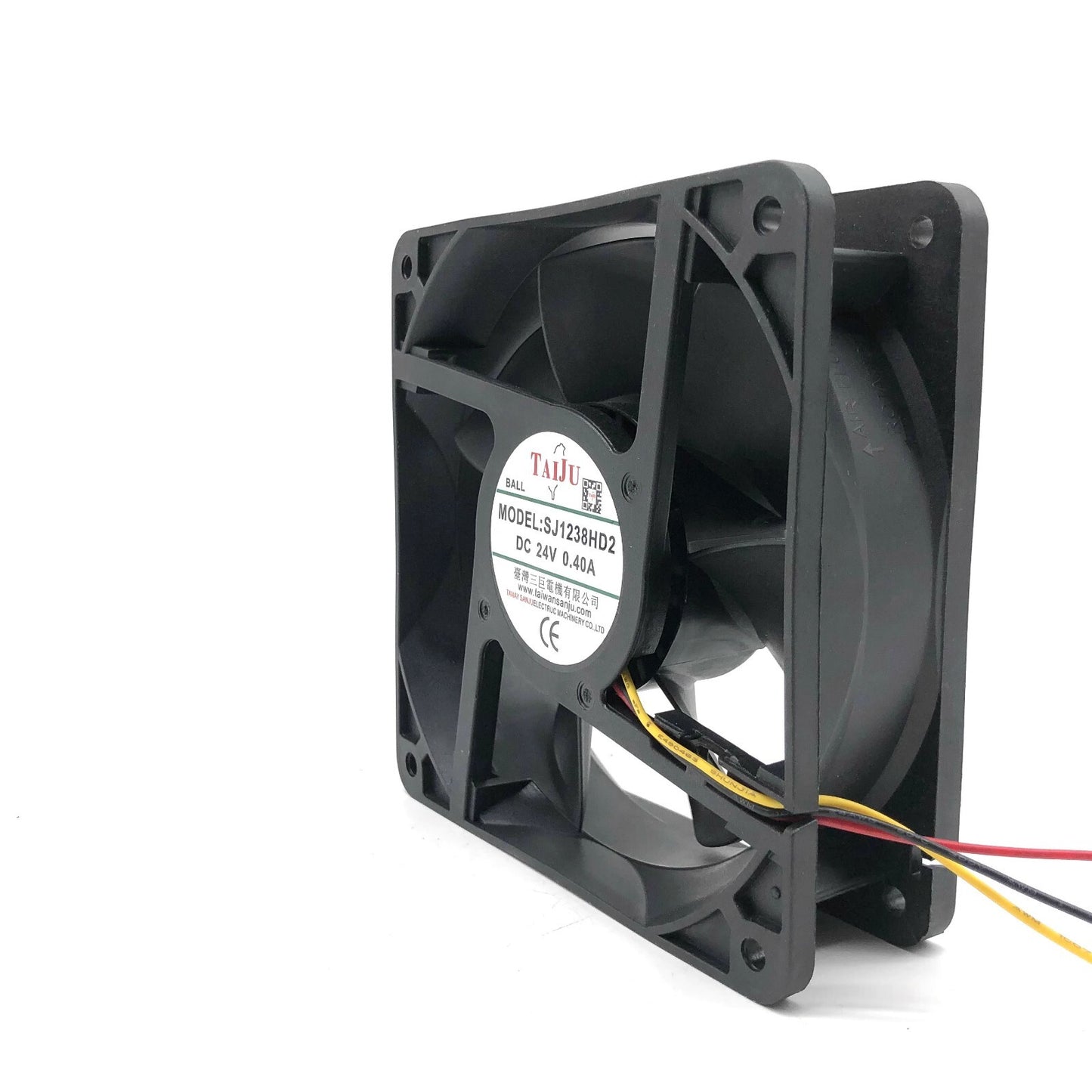 TAIJU SJ1238HD2 DC24V 0.4A 3-Wire Inverter Cooling Fan