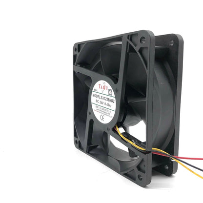 TAIJU SJ1238HD2 DC24V 0.4A 3-Wire Inverter Cooling Fan