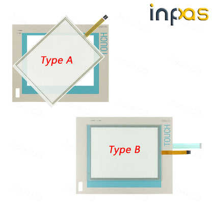 new For 6AV7612-0AB22-0CG0 6AV7 612-0AB22-0CG0 Touch screen + overlay film PC670 12