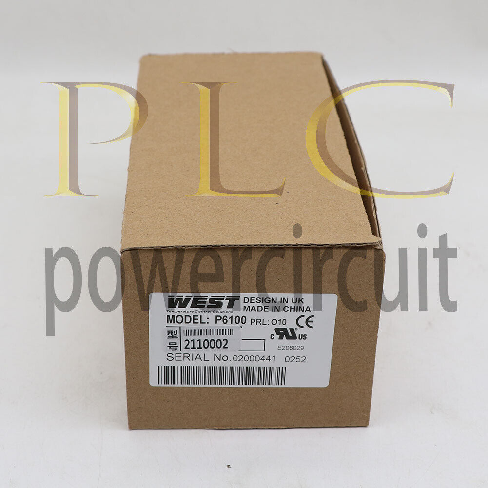 new WEST P6100-2110002 Temperature Controller P61002110002 - WEST