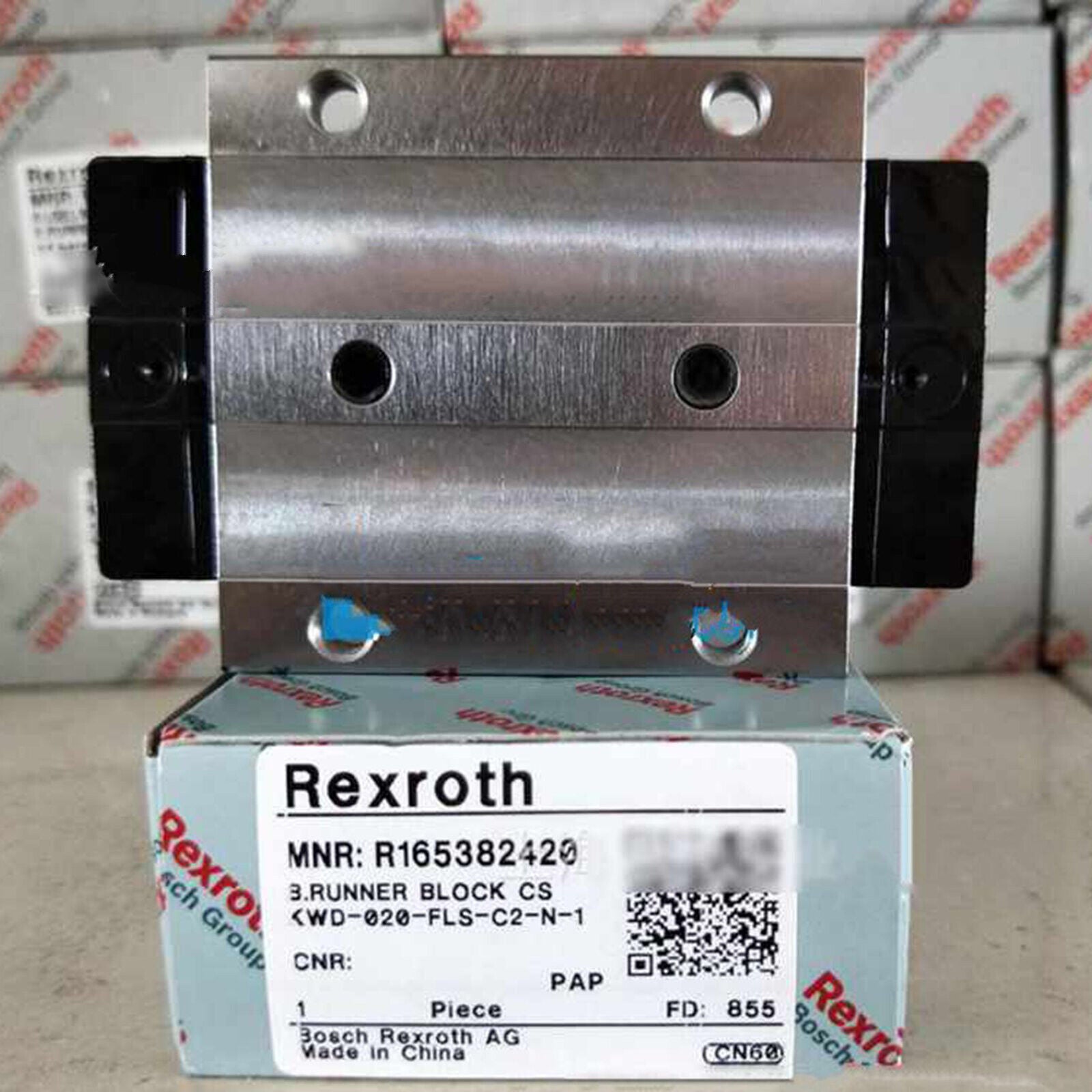 new 1Pc  Rexroth R165382420 Linear Guide Block Fast Delivery