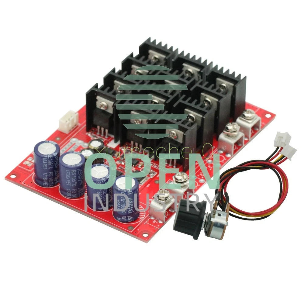 DC 10-50V 60A Motor Speed Control PWM HHO RC Controller 12V 24V 48V 3000W