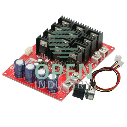 DC 10-50V 60A Motor Speed Control PWM HHO RC Controller 12V 24V 48V 3000W