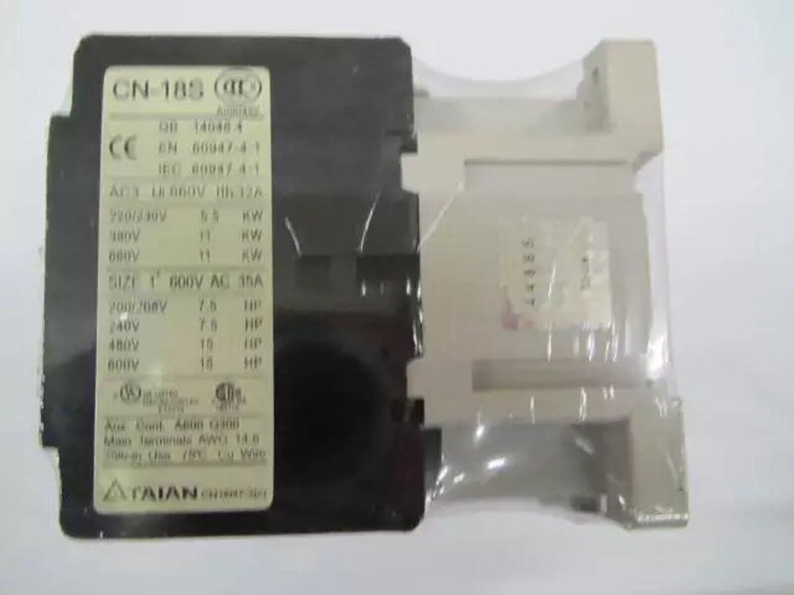 TECO CN-18S AC Contactor 110V TECO