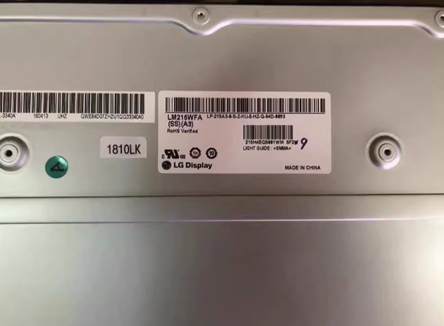 new LG LM215WFA-SSA3 LCD Touch Screen - LG