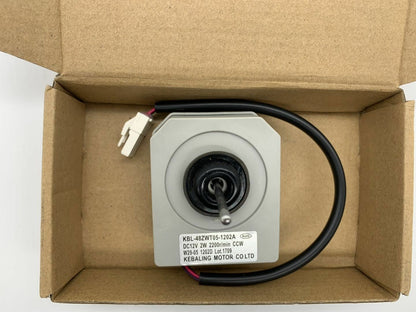 new KBL-48ZWT05-1202A DC 12V 2200r/min Omar Refrigerator Fan Motor Kit Set