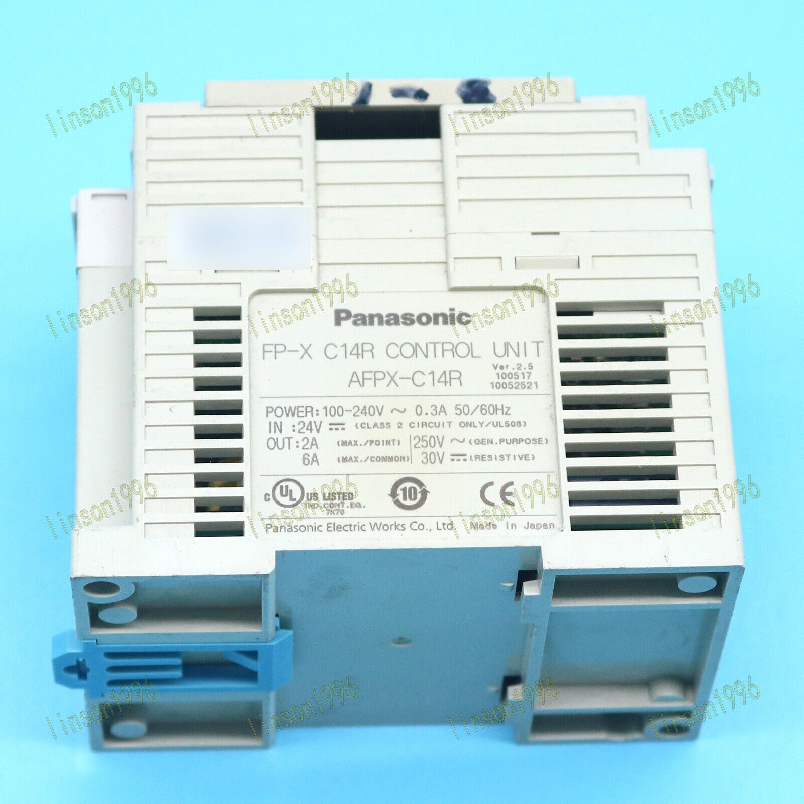 Used Control Unit for Panasonic AFPX-C14R FP-X C14R CONTROL UNIT, Fully Tested - PANASONIC
