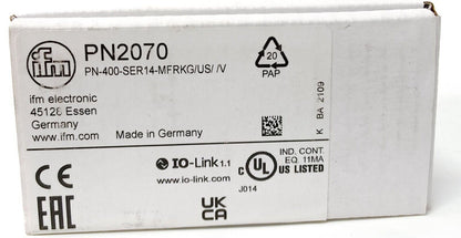 New PN2070 Pressure Sensors from IFM - IFM
