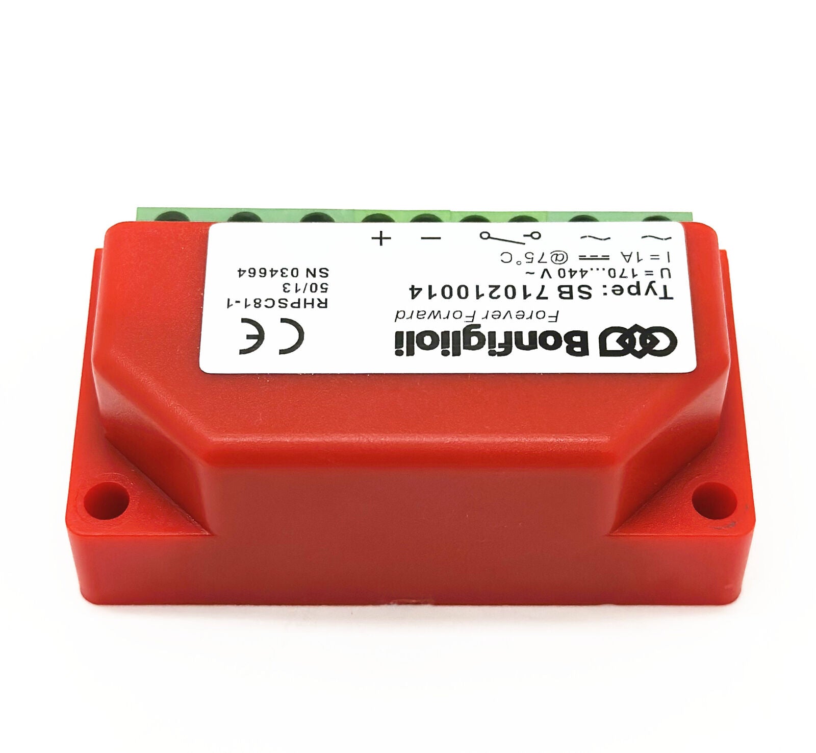 new Bonfiglioli TYPE SB 710210014 U=170-440V 1A Overexcitation rectifier - BONFIGLIOLI