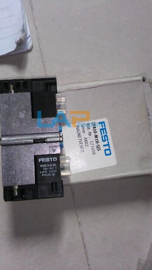 new 1PCS FOR FESTO Solenoid Valve CPA10-M1H-5JS 173450 0.65W 24V DC - FESTO