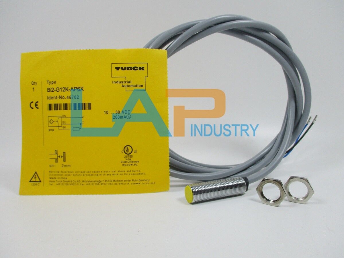 new  For TURCK BI2-G12K-AP6X PROXIMITY SWITCH