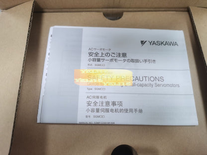 YASKAWA SGMP-02A3HA12 Servo Motor In Box - YASKAWA