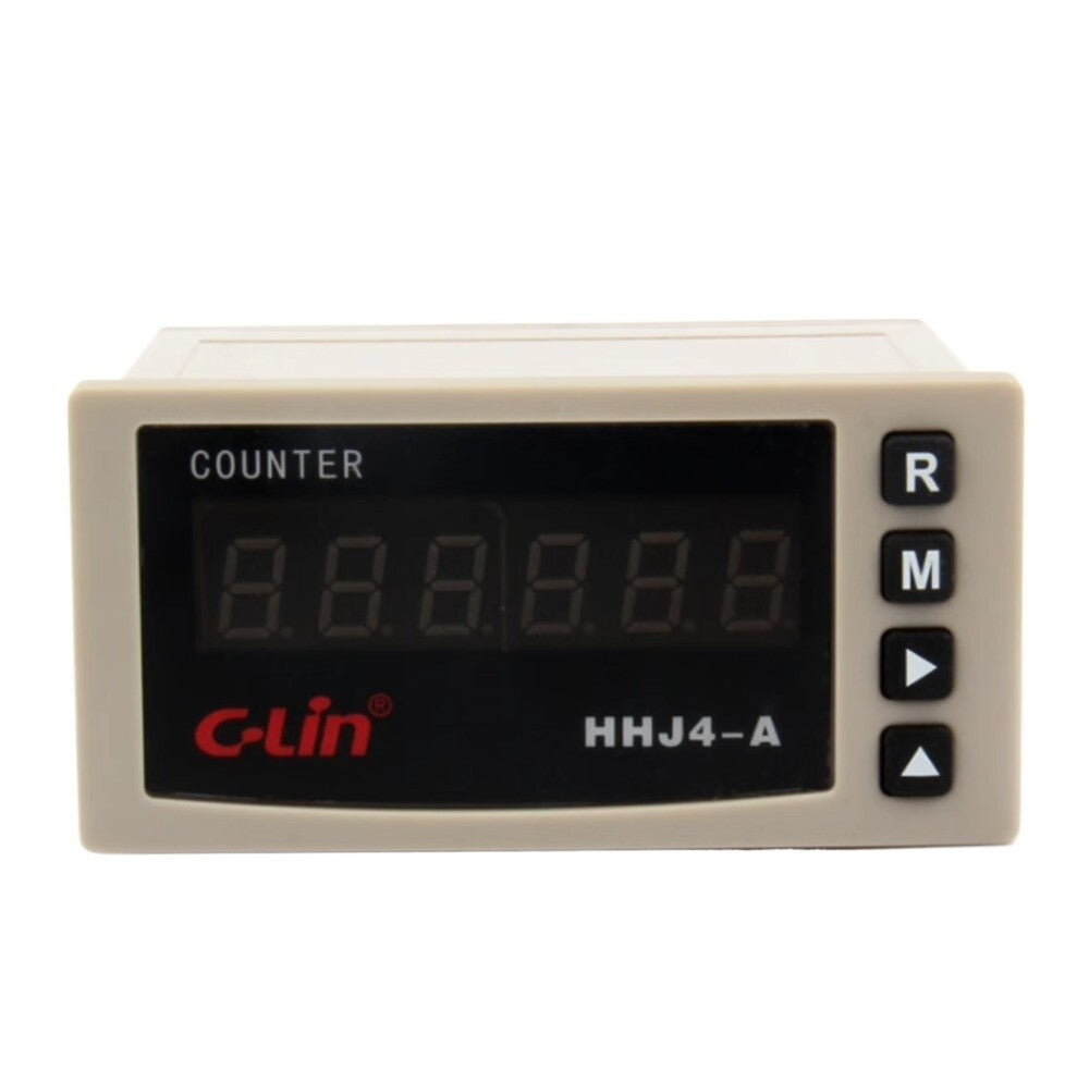 6-digit display counter HHJ4-A countdown N C F X R multi standard adjustable