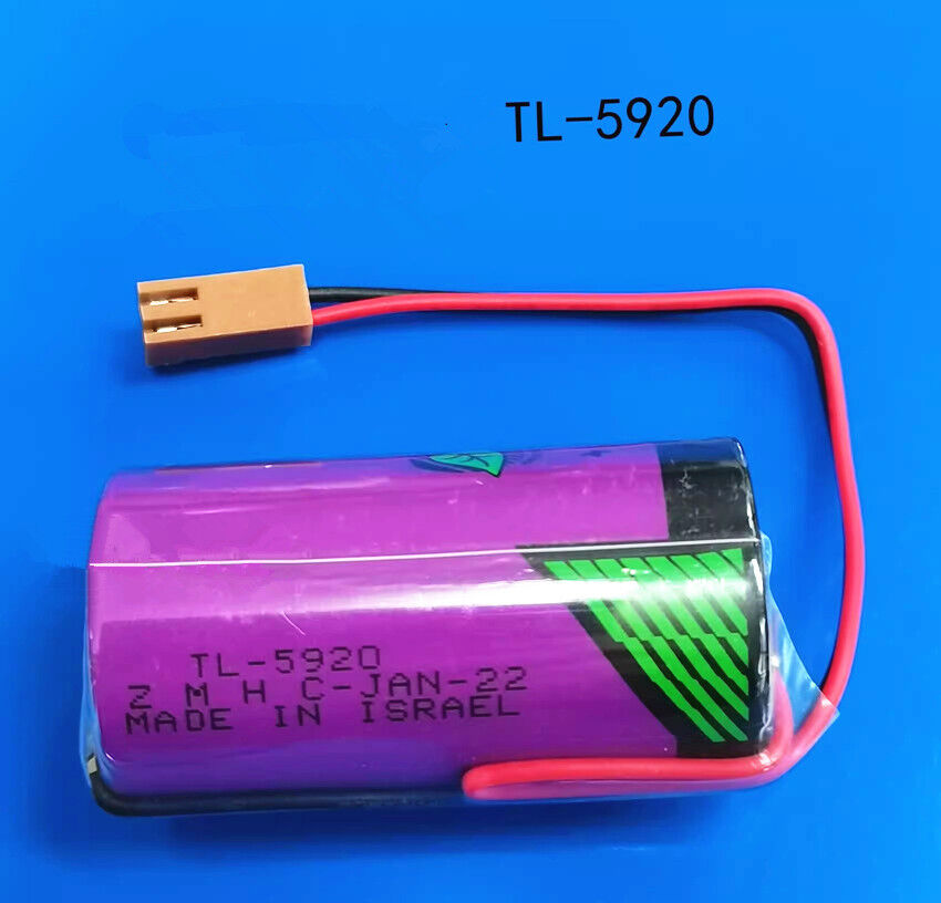 new TADIRAN TL-5920 3.6V battery with plug for industrial control PLC instrument