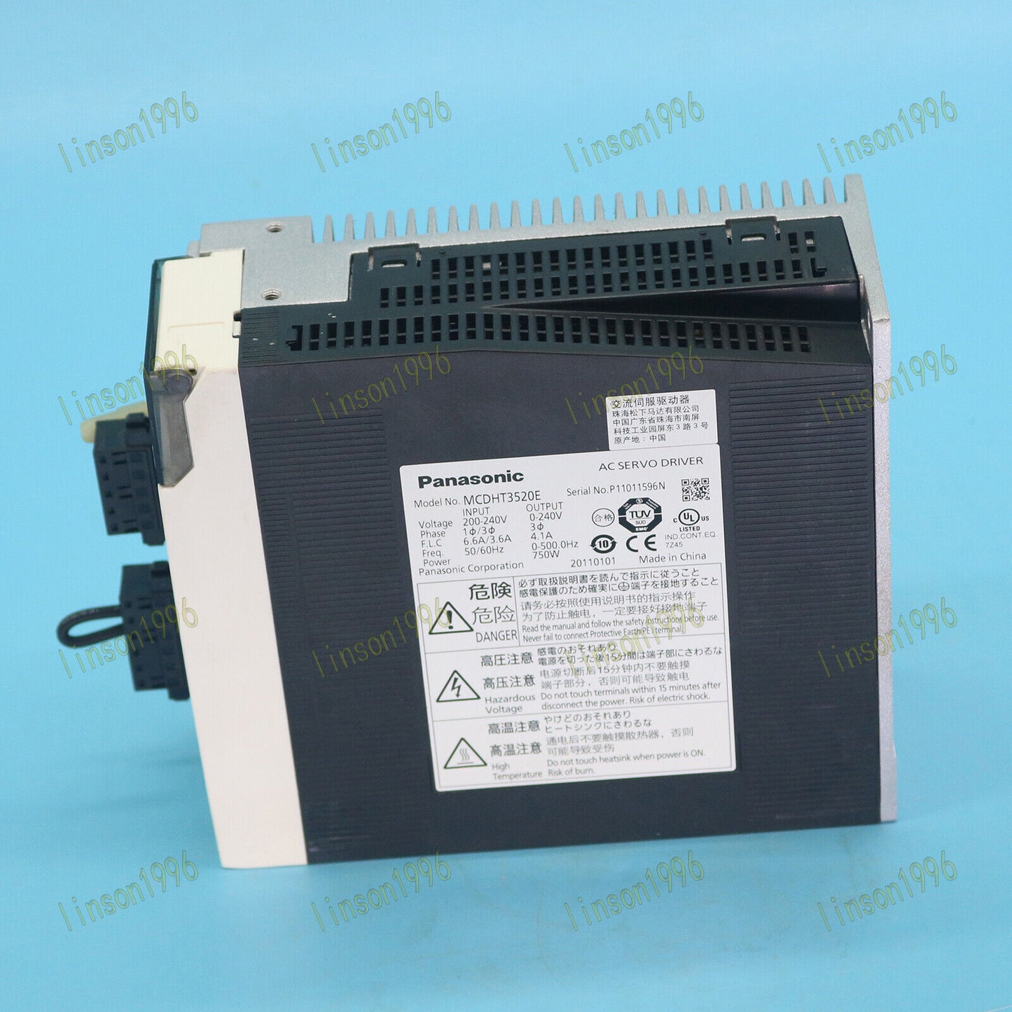 Panasonic AC Servo Driver MCDHT3520E - PANASONIC