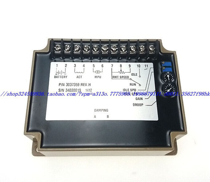 3037359 Electronic Engine Speed Controller/governor for generator - DELTA POWER