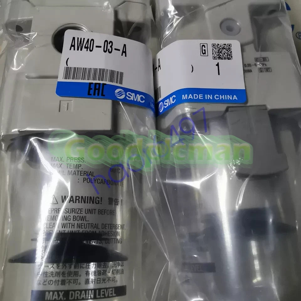 1 pcs SMC AW40-03-A filter pressure relief valve spot stock